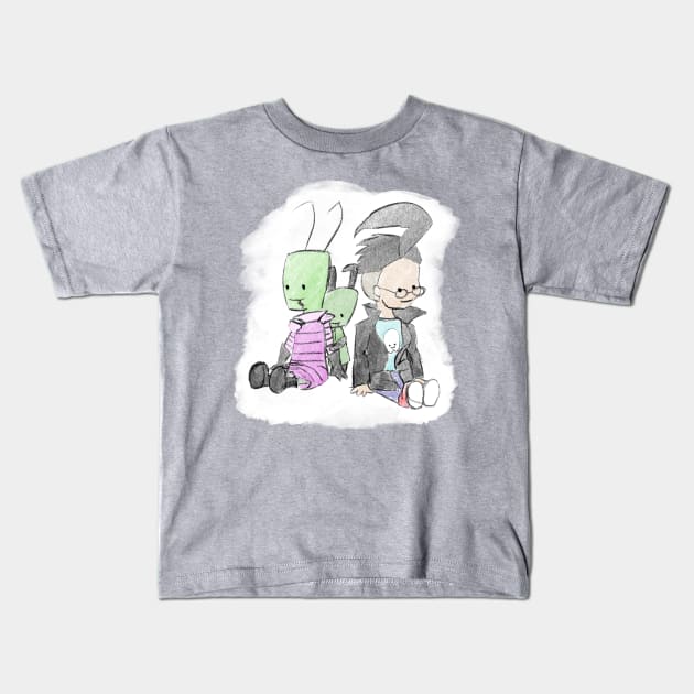 IZ sketch Kids T-Shirt by vshadow